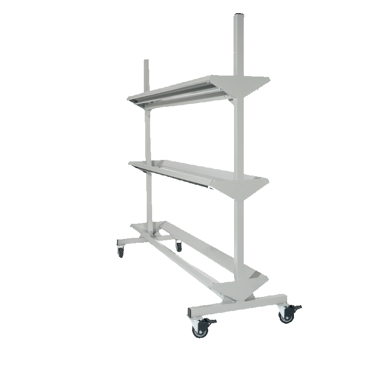 3 Tier 5′ Portable Hose Rack